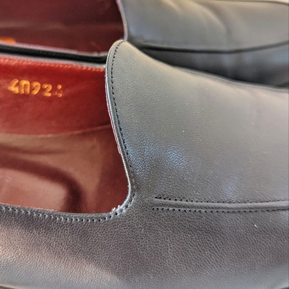 Cole Haan City Italian Leather Loafers in Navy Blue and Red Size 9 - Picture 8 of 14